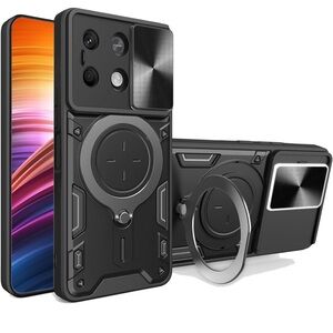 Armor Case Note 13 5G with Kickstand, Military Grade